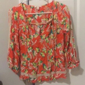 Floral Ella Moss Top
